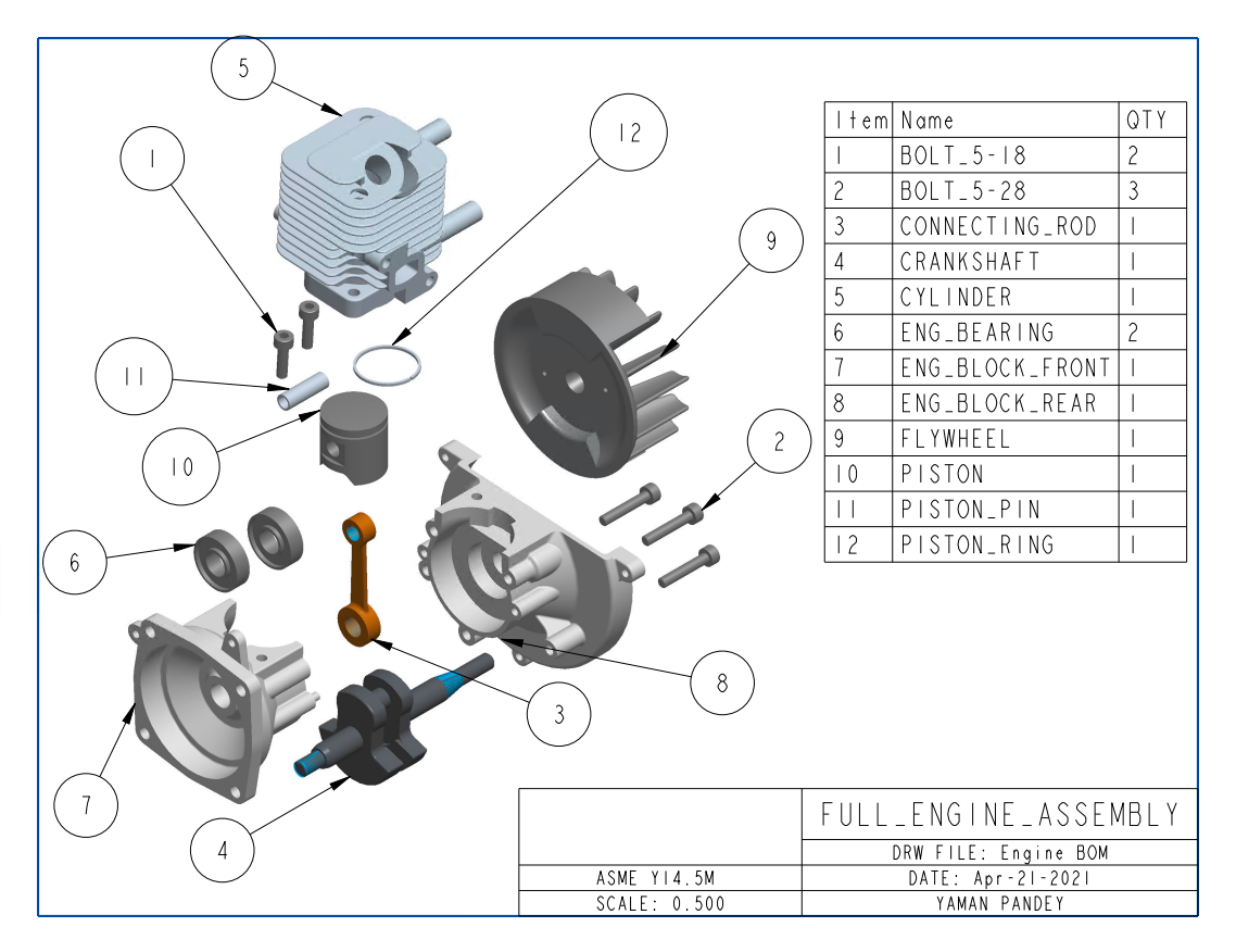 Engine Assembly Project